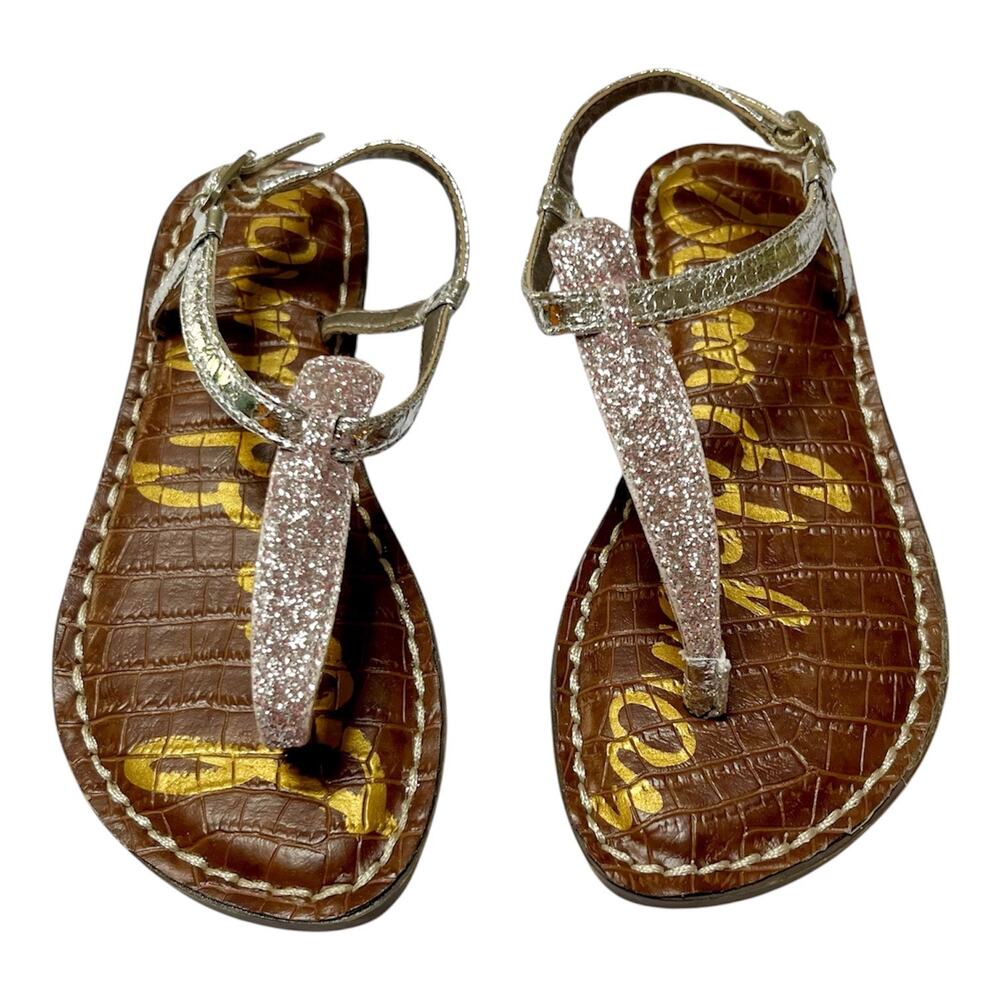 NWT Sam Edelman Gigi Glitter Sandals Size 13